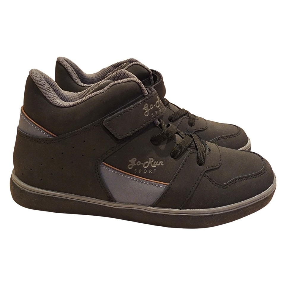 Go-Run Sport High Top Sneakers Women Size 38 Grey Athletic Streetwear 315